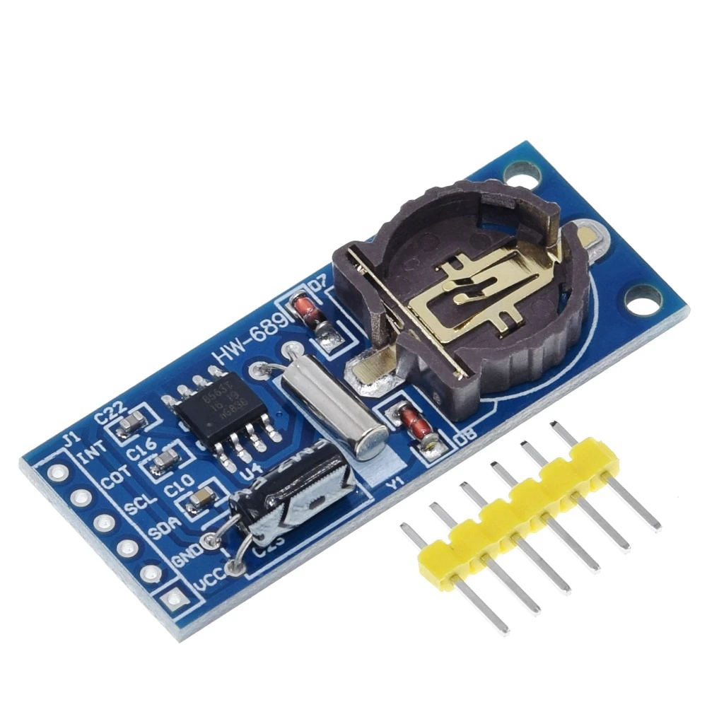 Плата PCF8563 RTC модуль часов в реальном времени I2C интерфейс 3 В для Arduino|Интегральные