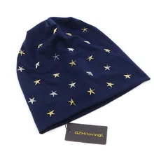 GZHILOVINGL Новое поступление весна лето конфетная шапка звезда для женщин мешковатые Skullies Кепка для девочек громоздкая шапка в стиле хип-хоп шапки