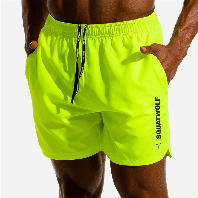 Men's Shorts Gym Men Sports Athletic Running Sport Fitness Mens Basketball Jogging Quick Dry Man Short Pants New