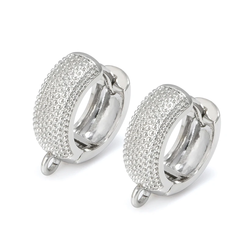 Gold Hoop Earring Hooks for DIY Handmade Jewelry and Accessories Wholesale