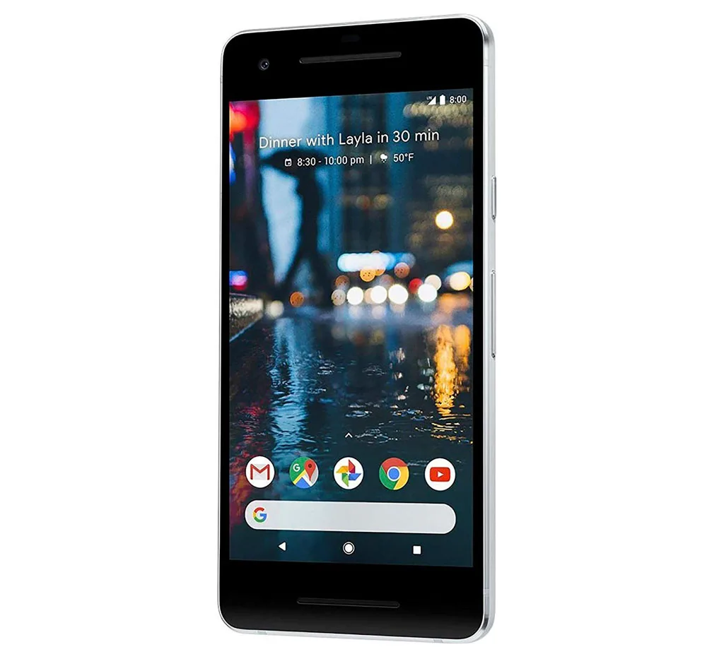 Разблокированный смартфон Google Pixel 2 5,0 ''дюймов, Восьмиядерный, с одной sim-картой, 4G LTE, Android, мобильный телефон, 4 Гб ram, 64 ГБ, 128 ГБ rom, смартфон