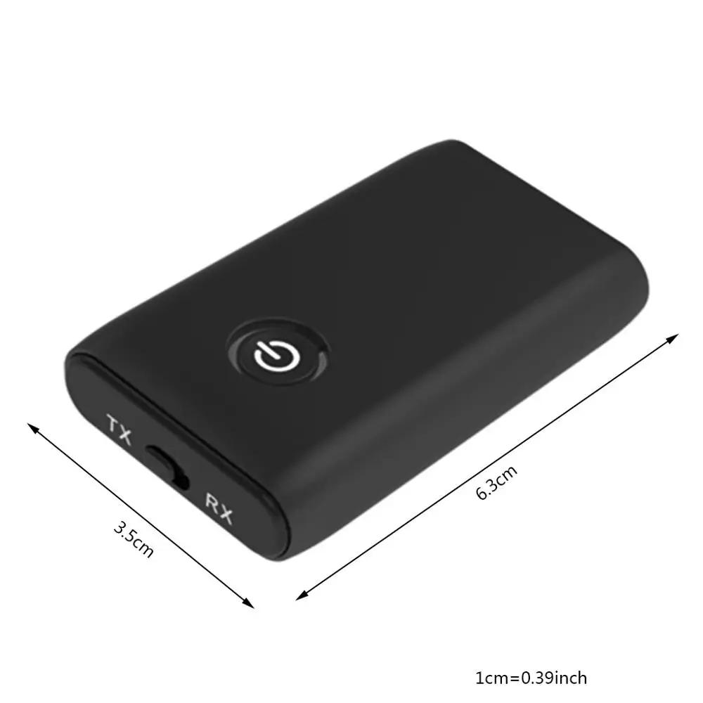 2 in 1 Bluetooth 5 0 Transmitter Receiver TV PC Car Speaker 3 5mm AUX Hifi Music Audio Adapter Headphones Car Home Stereo