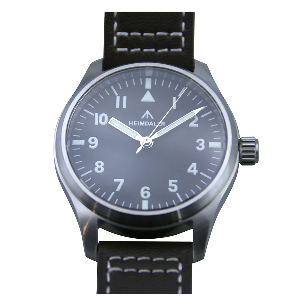 Sharkey Heimdallr NH35 мужские светящиеся часы пилот B Uhr Fliger сапфировые наручные