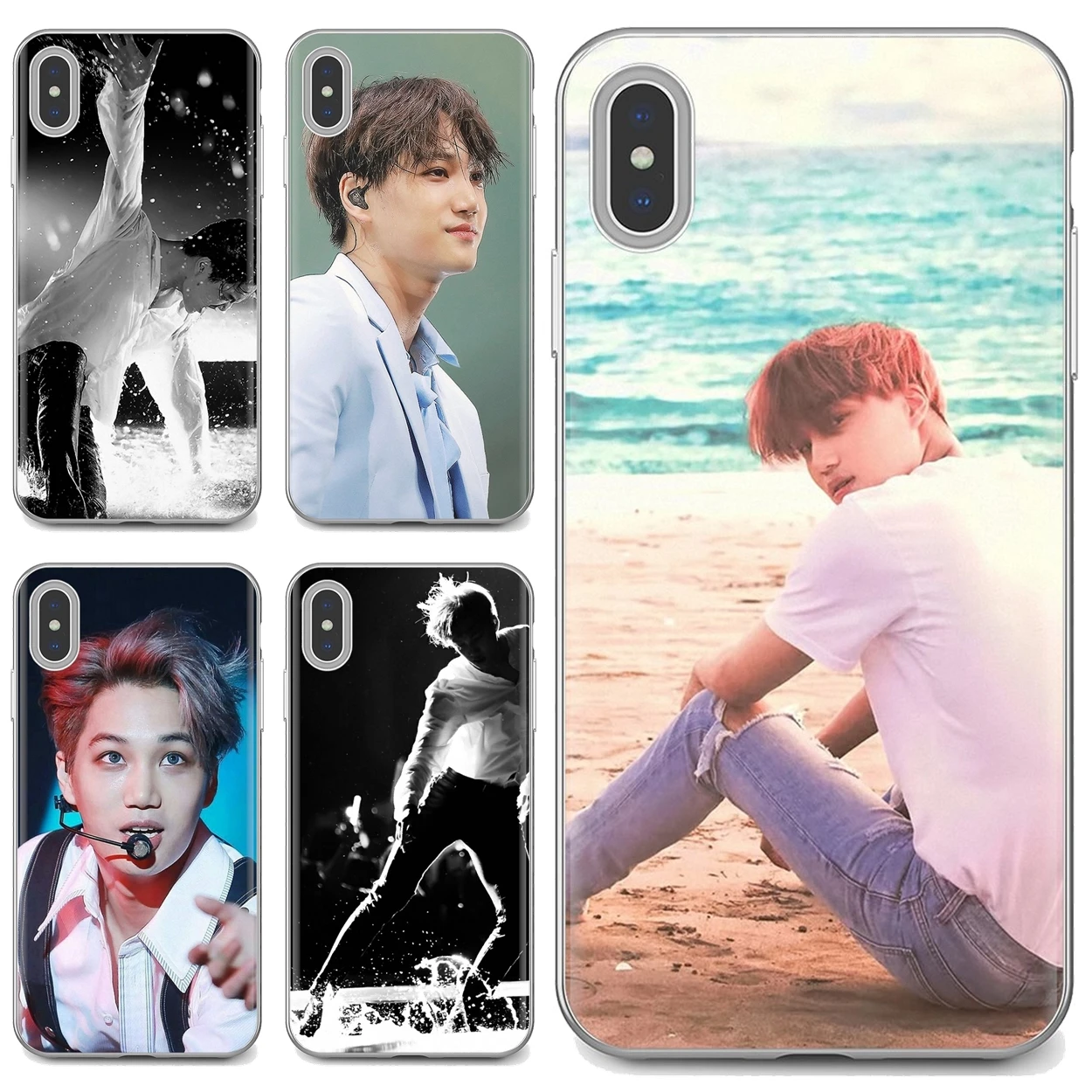 Силиконовый чехол Kai Kim Jong In Exo Kpop для Huawei Y6 Y5 2019 Xiaomi Redmi Note 4 5 6 7 8 Pro Mi A1 A2 A3 6X 5X 7A |
