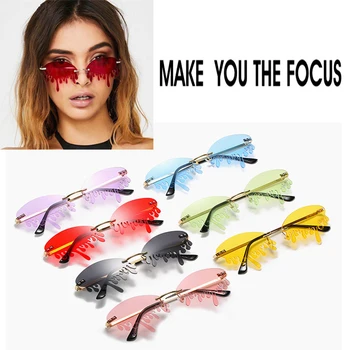 

Fashion Tears Sun Glasses oчки Cycling Men And Womenan Colorful Ocean Film Tears Sunglasses Beach Alloy Frame Eyewear Glasses