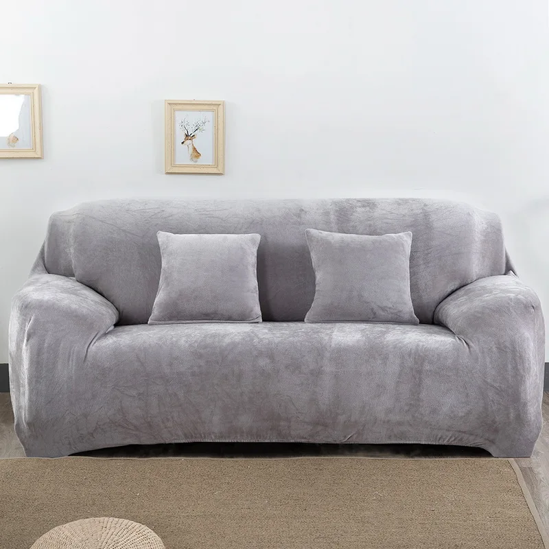 Retro All-inclusive Sofa Covers Polyster Spandex Sofacover Universal Stretch Cover Plush Thick Recliner Couch Slipcovers | Дом и сад