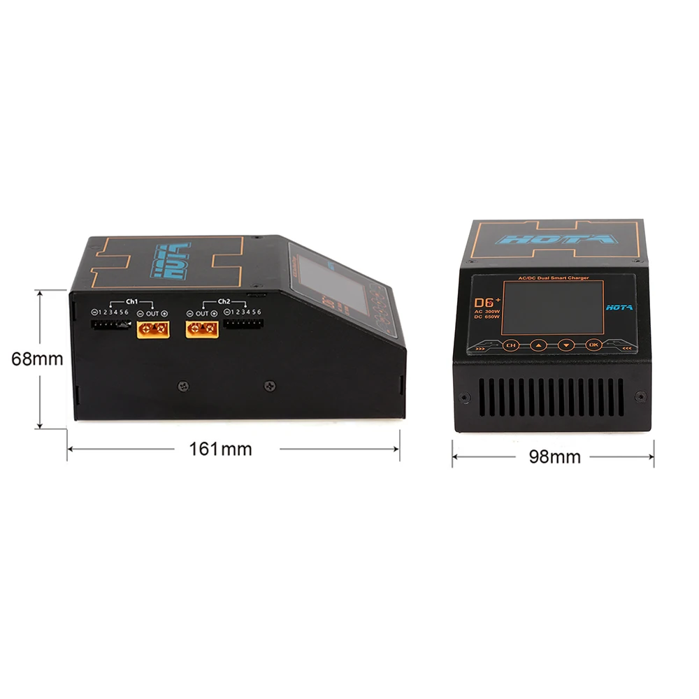 D6+ AC/DC двойное умное зарядное устройство баланс батареи зарядное устройство приложение управление для 1~ 6S LiHv/LiPo/LiFe/Lilon/Lixx 1~ 16S NiZn/Nicd/NiMH батарея