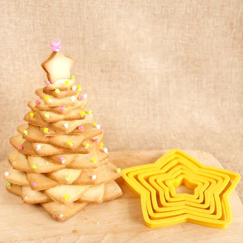 

6Pcs/Set Cookie Cutter Cake Mold Biscuit Fondant DIY Cake Kitchen Cooking Kitchen Baking Tools Cake Cookie Cutter Mold Biscuit
