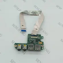 Для dell Inspiron 1464 1564 1764 дочка Usb порт плата аудио Плата 1764 Y5XYF 0Y5XYF с кабелем