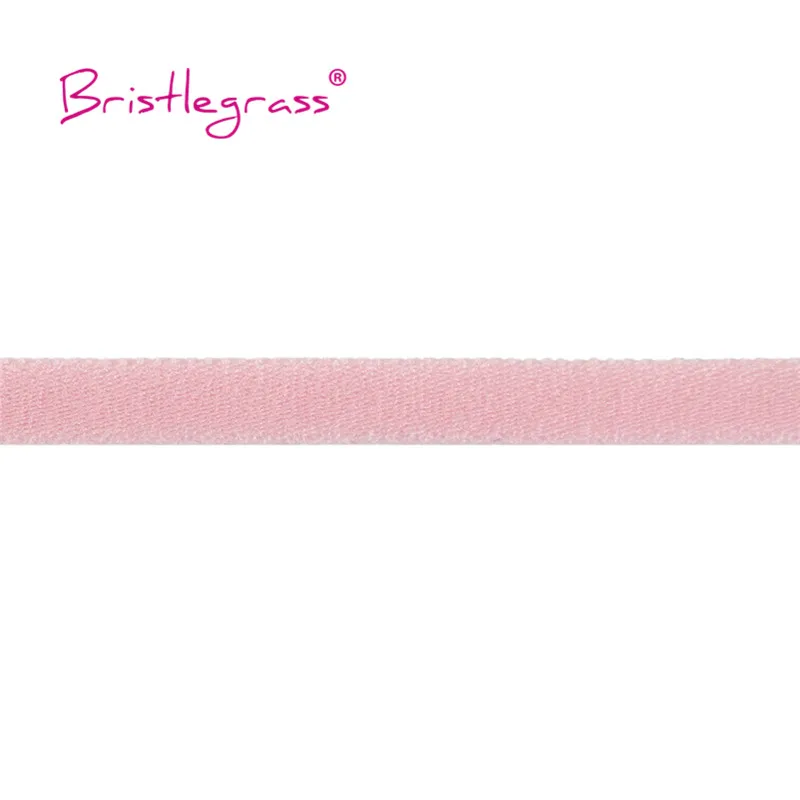 BRISTLEGRASS 2 5 10 Yard 3/16" 5mm Nylon Skinny Flat Elastics Cord Tube Rope Spandex Band String Face Cover Ear Loop Sewing Trim