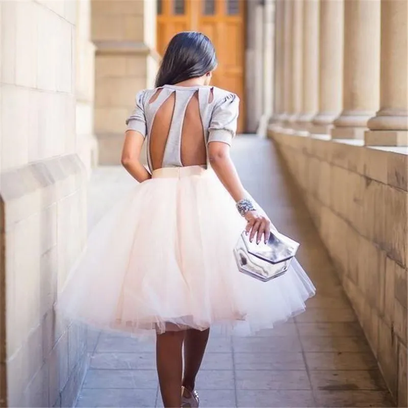 Ladies Skirt Female Adult Layers Tulle Skirt Princess Girls Ballet Tutu Dance Skirt Solid Black White Lace Latest Skirts