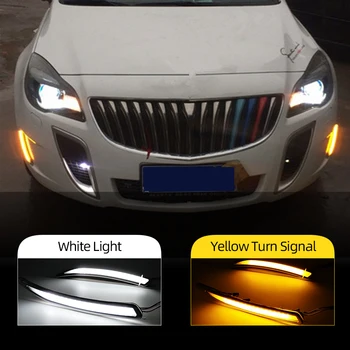 

CSCSNL 2Pcs Car LED DRL For Buick Regal GS Opel Insignia 2010 2011 2012 2013 2014 2015 Fog Cover Daytime Running Lights Kits