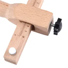 Adjustable Belt Leather Cutter Strap Tool Craft Cutting Hand Wooden DIY Durable Making SER88