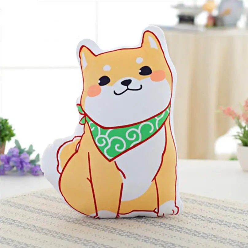 Kawaii собака Шиба ину плюшевые игрушки мягкие животные собака мягкая плюшевая подушка игрушки для детей подарок на день Святого Валентина