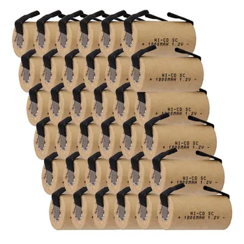 

New Arrival! 36 pieces power tool battery SC 1.2V NICD batteries for screwdriver drills 1800mah COLOR RANDOM