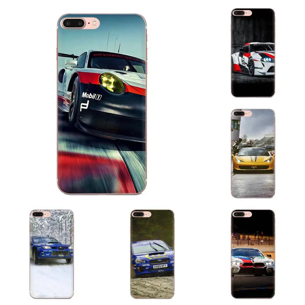

For Galaxy Grand A3 A5 A7 A8 A9 A9S On5 On7 Plus Pro Star 2015 2016 2017 2018 Soft Phone Cases Covers Car Race
