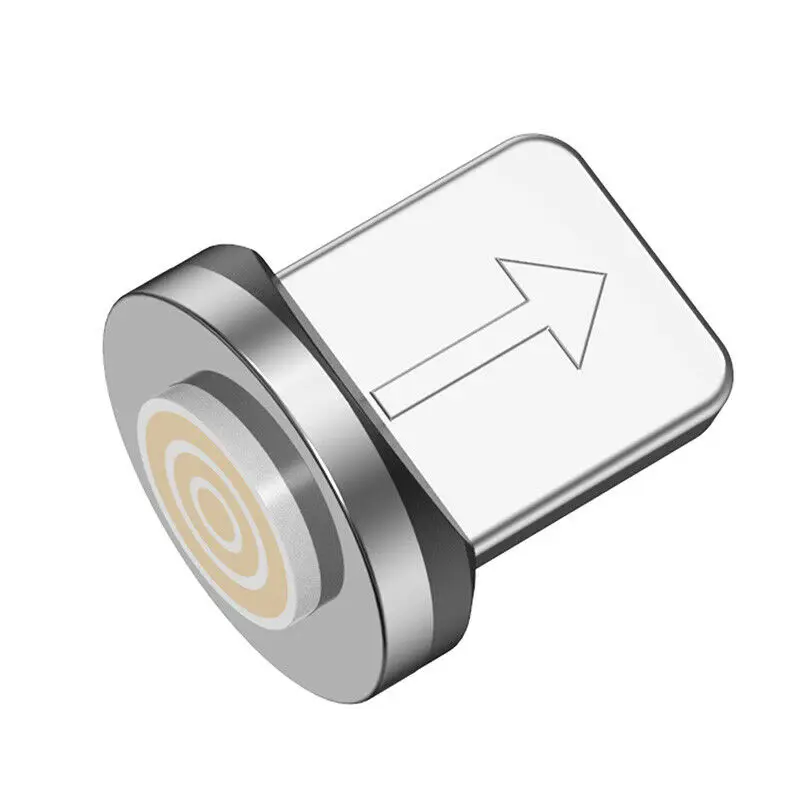 360 ° светодиодный кабель для быстрой зарядки Micro USB C type C 3A Магнитный кабель для samsung Galaxy S8 S9 S10 Plus 10+ Note A90 A80 A40 50 huawei - Цвет: IOS Plug