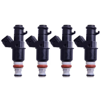 

Set Of 4 Fuel Injector Nozzles For 2006-2011 Honda Civic 2004 - 2008 Acura CSX PSX TSX 2.0L 2.4L L4 16450RBB003