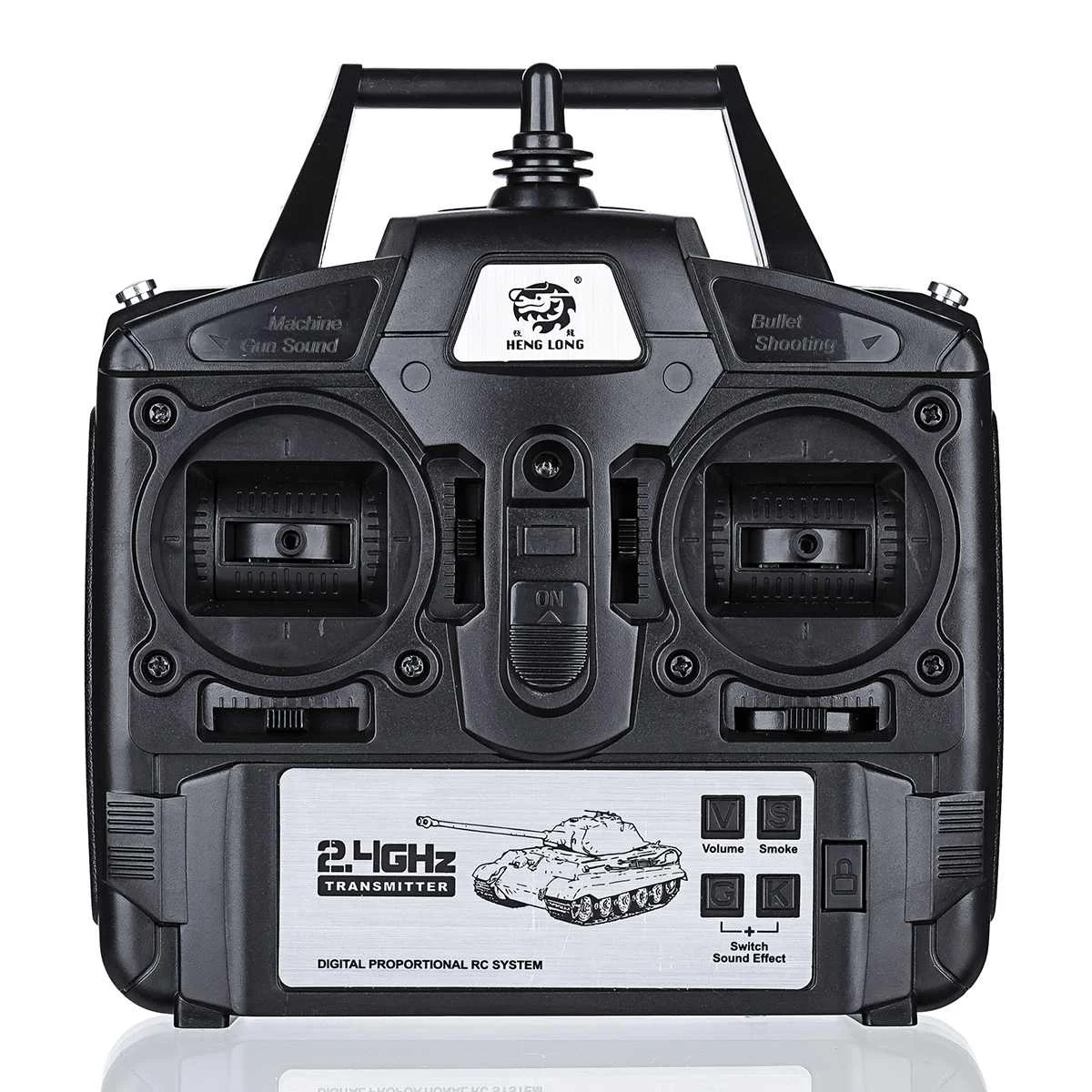 

2.4GHz 5.3 Version Controller Transmitter Remote Control Neuheit Heng Long Panzer Upgrade Elektronik Set For Heng Long RC Tank
