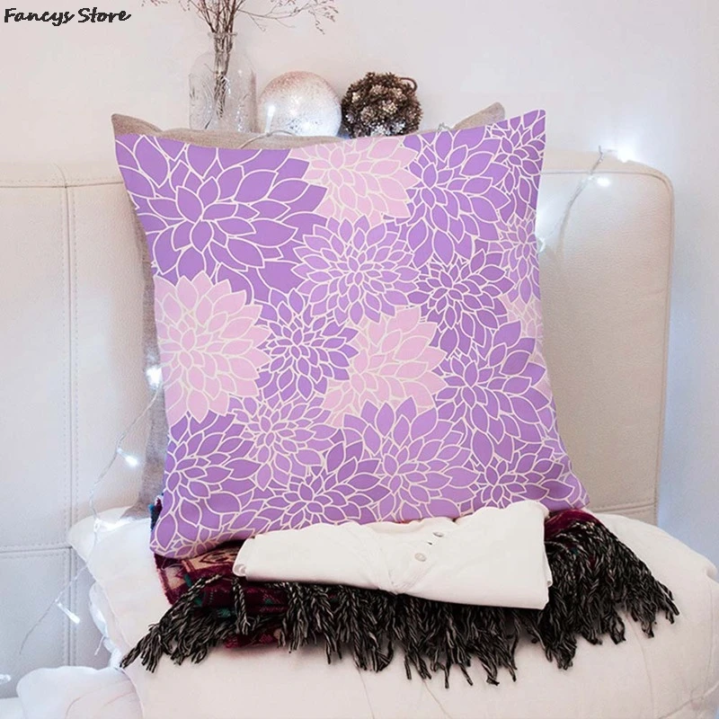 45*45 Simple Single-sided Printing Pillowcase for Sofa Car Decoration Family Luxury Polyester Soft Ornament decorative cushion,throw pillow,cushion cover