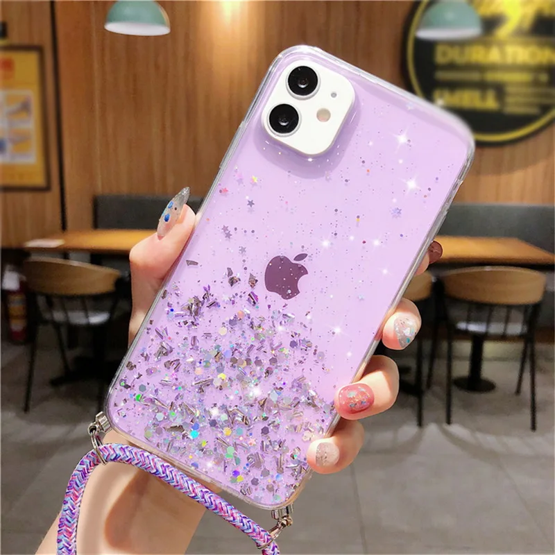  Ʈ  ڵ  iphone 11 12 13 14 15 pro max se 2 2020 2022 ũν ٵ  Ŀ Fundas   ۸ ̽