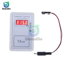 Contador de frecuencia inalámbrico con Control remoto para coche, Detector de Control remoto con llave automática, cimómetro Cable de alimentación