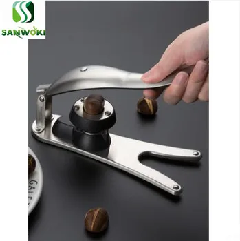 

hand press chestnut clip chestnut opener open chestnut cross scissors stainless steel walnut shell crusher chestnut peeling tool