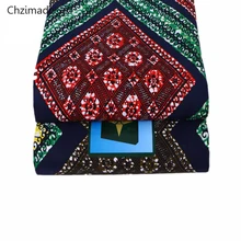 Lychee Life 1 ярд Анкара африканская ткань настоящий воск сетка полиэфирная набивная ткань для вечерние платья Изготовление Diy Швейные материалы