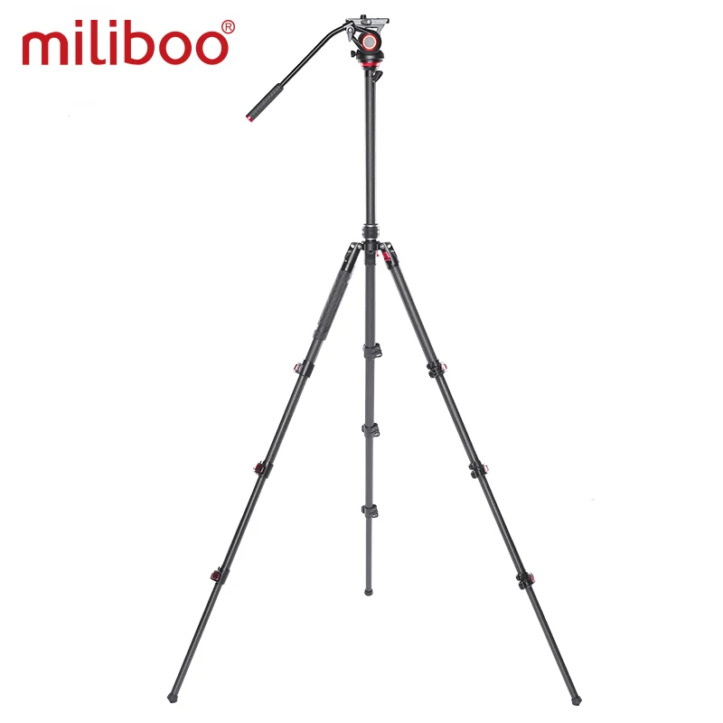 Профессиональный штатив miliboo MUFP из углеродного волокна легкий подставка для
