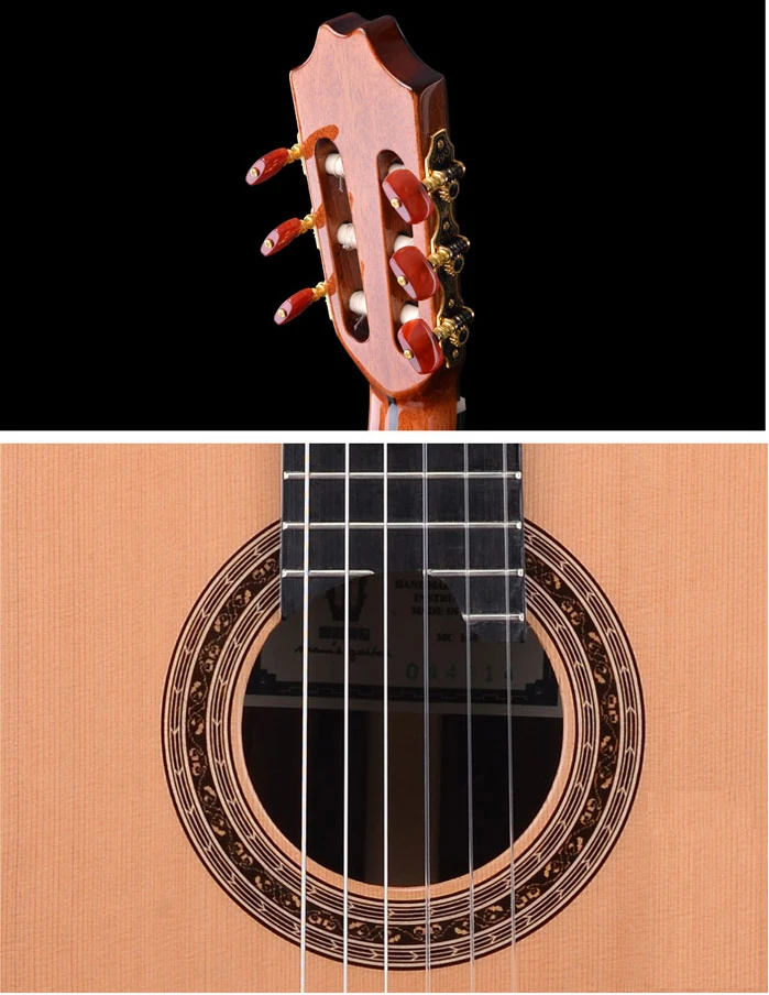 MC160 solidwood Классическая gutiar Классическая гитара ручной работы