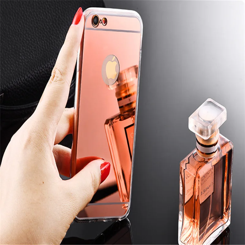 Зеркальный чехол для Apple iPhone 8 7 6 6s Plus XR X XS Max 8plus 7plus SE|Бамперы| |