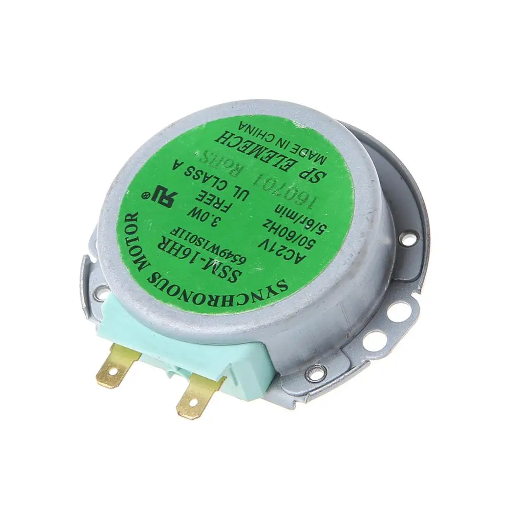 50/60Hz AC21V 3W духовка с синхронным электродвигателем микроволновый поворотный стол мотор SSM-16HR для LG