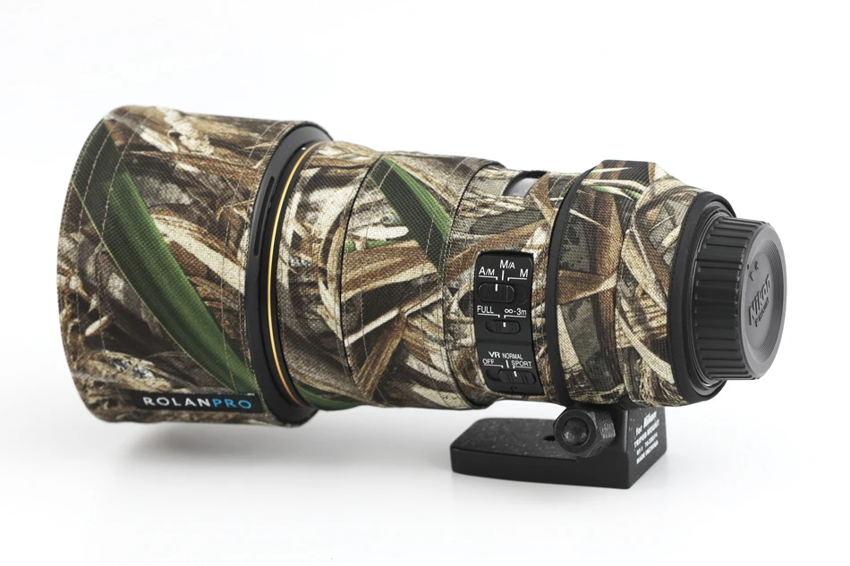 Линзы rolanpro пальто для Nikon AF-S 300 мм F4E PF ED VR защитные пистолеты одежда камуфляжная камера пальто Защита объектива рукав