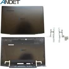 lenovo Y50 Y50-70 ЖК задняя крышка Крышка верхний чехол и петли не сенсорный AM14R000400 AM14R000100 AM14R000300