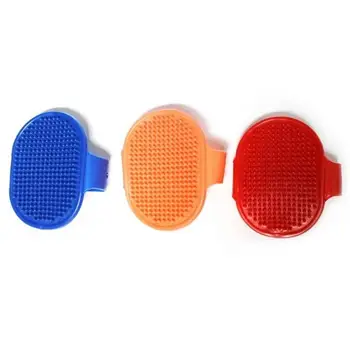 

New Qualified Pet Dog Cat Bath Brush Comb Rubber Glove Hair Fur Grooming Massaging Massage Mit pet shower dog brush
