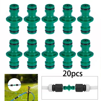 

Adapter Hose Joiner Connectors Quick Coupling 50*16*9mm ABS Highly match