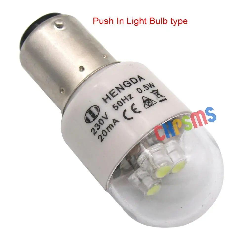 Светодиодный светильник 10 шт. 220 В BA15D|bulb led|singer sewingbulb |