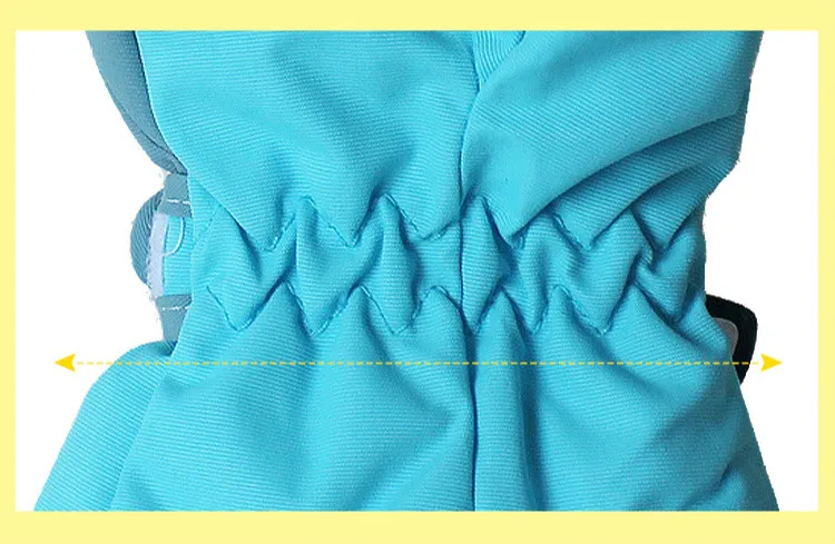 Лыжные перчатки с героями мультфильмов; зимние теплые детские лыжные перчатки для сноубординга; милые зимние варежки; водонепроницаемые лыжные перчатки для детей 4-10 лет