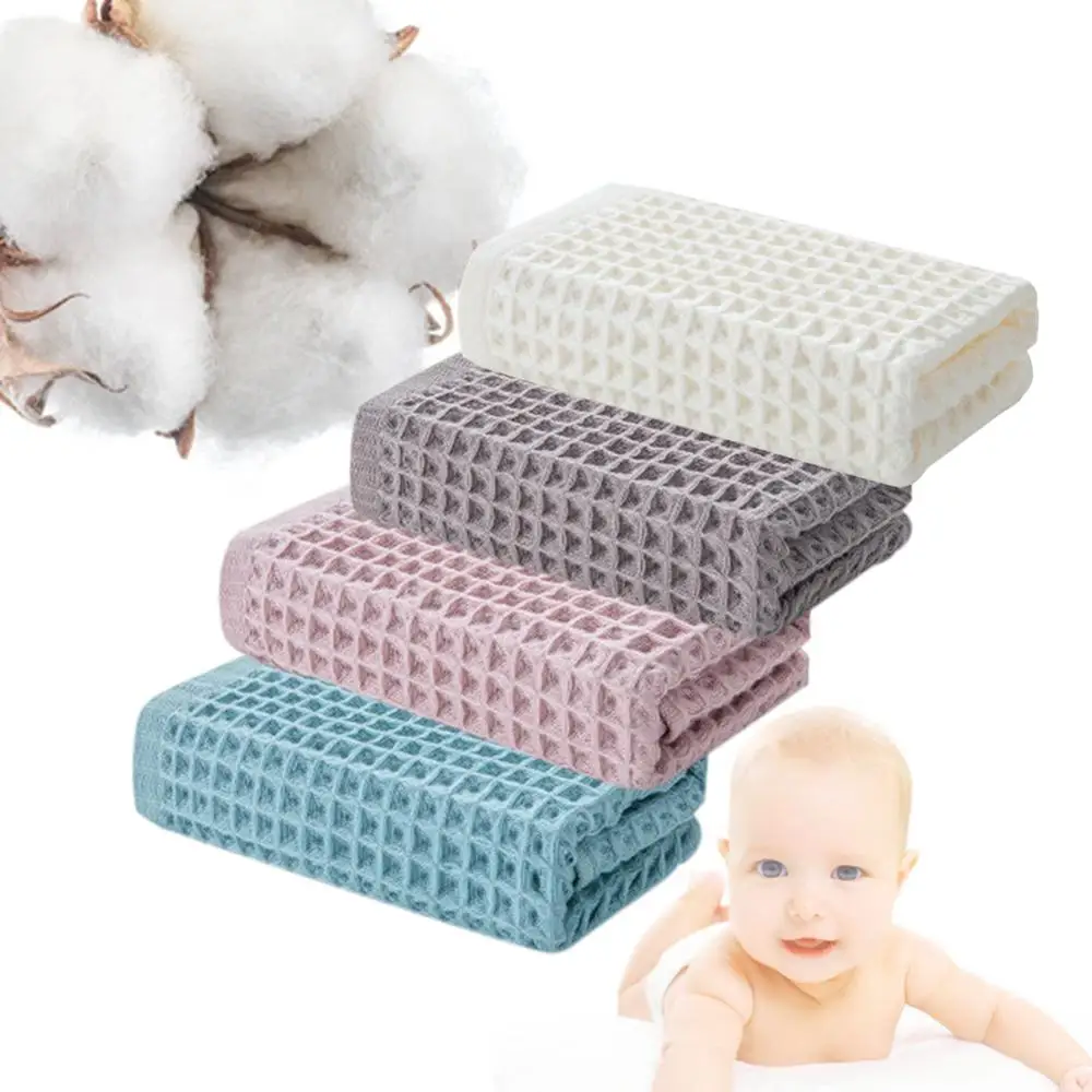 

1pc cotton super soft Honeycomb Towel Solid Color Super Absorbent Portable Hair Face Towels Travel Bathroom Towel For Home Hotel