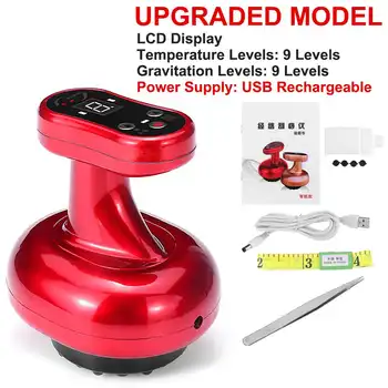 

NEW Electric Cupping massage Scraping Body Relaxation massager Stimulate Acupoints Vacuum guasha Device Healthy Care scraper