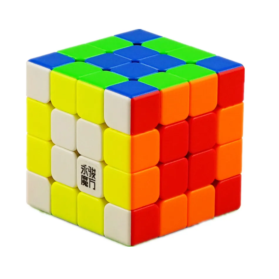 Kopen Originele YJ YuSu M 4x4x4 Magnetische Cube 4*4*4 Magic Puzzel Cube Yongjun professionele 4x4 Magnetische Speed Cube Educatief Speelgoed