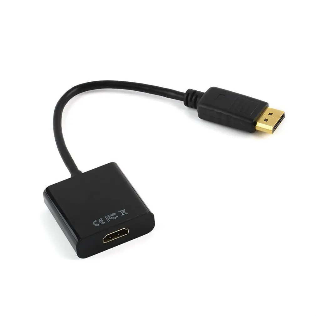 1 шт. Высокое качество Displayport DP к HDMI Кабель-адаптер DP Displayport штекер к HDMI Женский конвертер Кабель-адаптер для ПК ноутбука