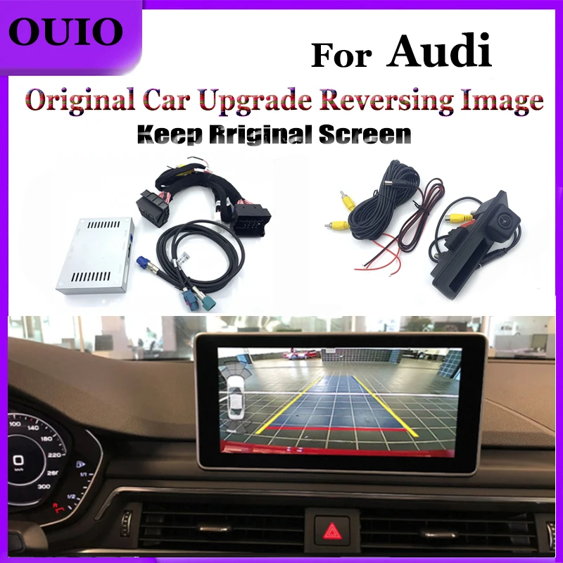 

Interface Reversing Camera For Audi A4 A5 Q5 B9 MIB 2016 2017 2018 2019 Adapter Original screen upgrade Front Rear Decoder