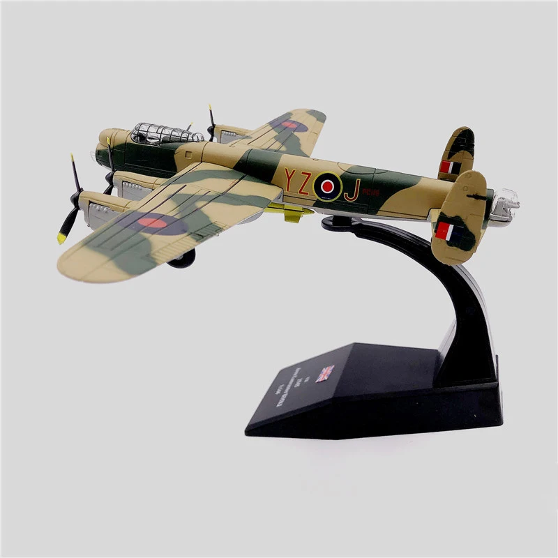1:144 в твердом переплете версия Lancaster Dam-buster 617 эскадрилья-бомбардировщик WW2 английская модель самолета литая под давлением коллекция