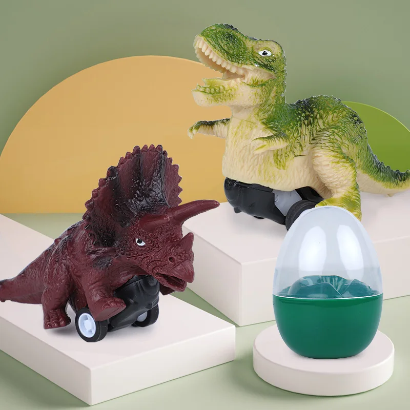 

Hot Toy Cars Pull Back Car Dinosaurs Toy for kids 2 to 4 years old Creative Gift Tyrannosaurus model car for baby boy Toys gift