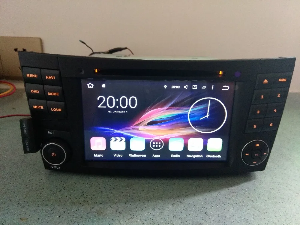 Автомагнитола с восьмиядерным процессором Android 8 0 ОЗУ 4 Гб ПЗУ 32 ГБ для Mercedes Benz E G