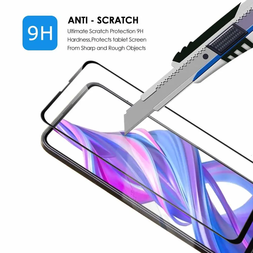 2 шт. защитное стекло на honor 9x stk-lx1 Защитная пленка для телефона huawei honer honor 9x9 x pro 9xpro premium 6,59 ''защитная пленка