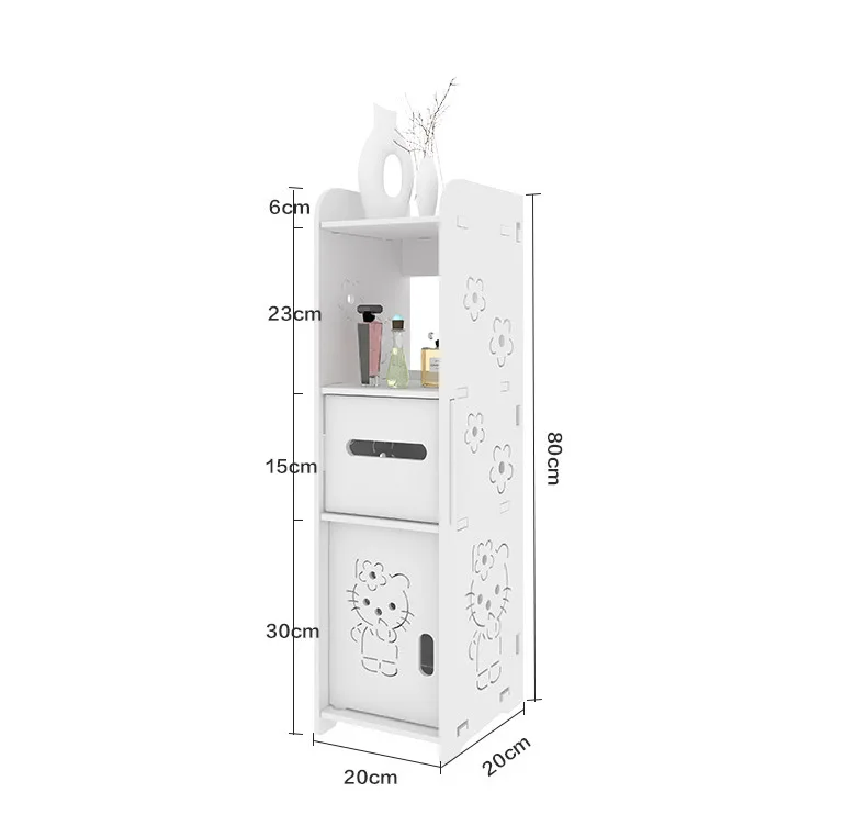Шкаф для хранения ванной комнаты шкаф для хранения от пола до туалета шкаф для ванной комнаты и туалетная Этажерка полки для настенной полки Органайзер
