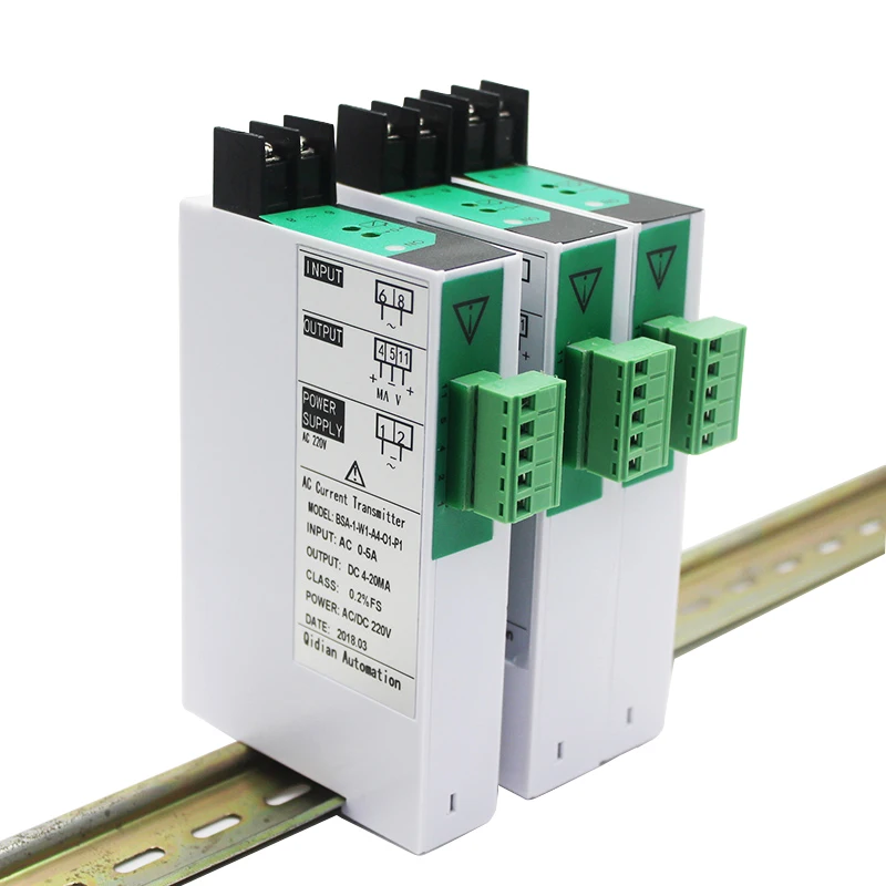 High quality BSA-I AC/DC220V Ac current transmitter 1 in 1 out Current Transducer