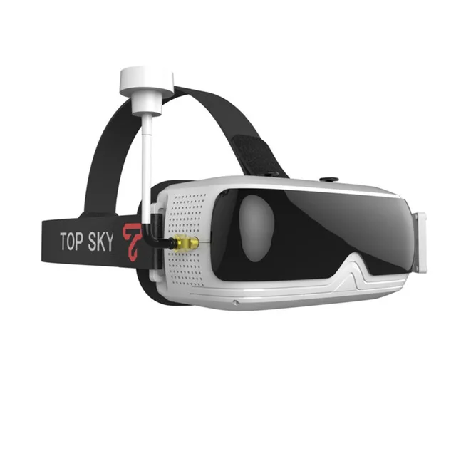 TOPSKY Prime1S 5,8G 48CH 2,4 дюймов FPV очки разнообразие приемник встроенный аккумулятор DVR для радиоуправляемого дрона квадрокоптера запасные части
